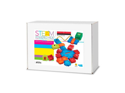 Електронний конструктор 4M Logiblocs Розумні схеми для школи 70 модулів 19 проектів (00-01709)