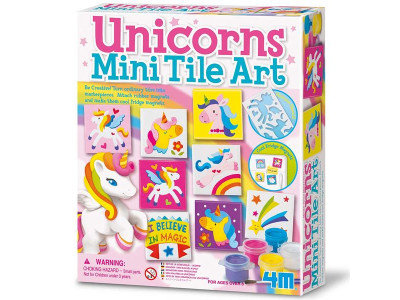 Набір для розфарбовування магнітів 4M Єдинороги (00-04740)