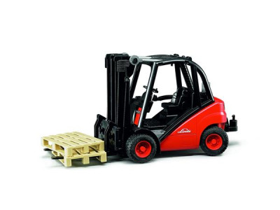 Модель Bruder Навантажувач вилковий H30D і 2 палети 1:16 (02511)