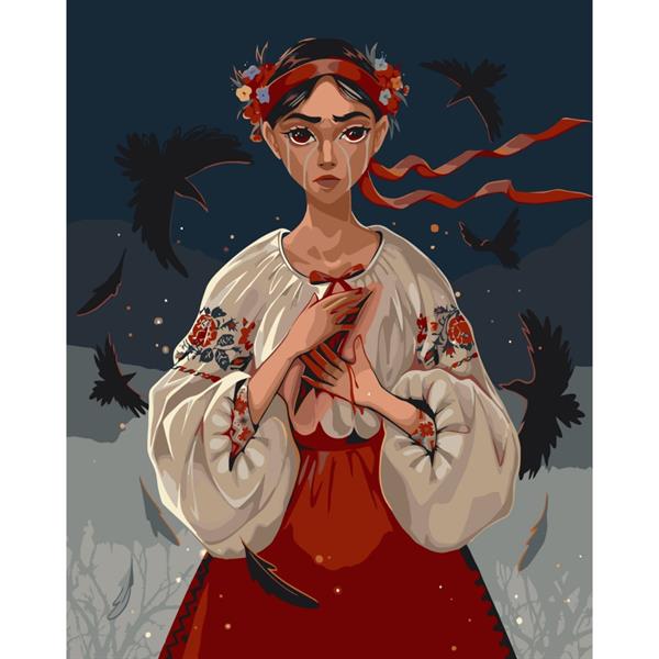 Картина за номерами ArtCraft Катерина 40х50 см (10080-AC) Картина за номерами ArtCraft Катерина 40х50 см (10080-AC)