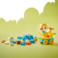Конструктор LEGO DUPLO Town Тварини на колесах 3 в 1, 58 деталей (10448)