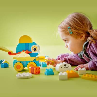 Конструктор LEGO DUPLO Town Тварини на колесах 3 в 1, 58 деталей (10448)