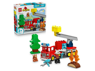 Конструктор LEGO DUPLO Town Пожежна машина зі шлангом і пожежником 28 Деталей (10473) Конструктор LEGO DUPLO Town Пожежна машина зі шлангом і пожежником 28 Деталей (10473)