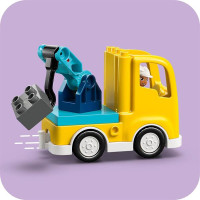 Конструктор LEGO DUPLO Town 3-в-1 Будівельна техніка 22 Деталі (10475)