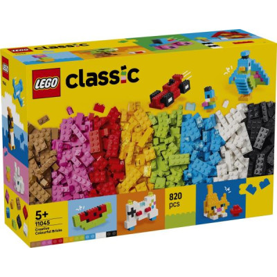 Конструктор LEGO® Classic Креативні барвисті кубики Конструктор, 820 деталей (11045)