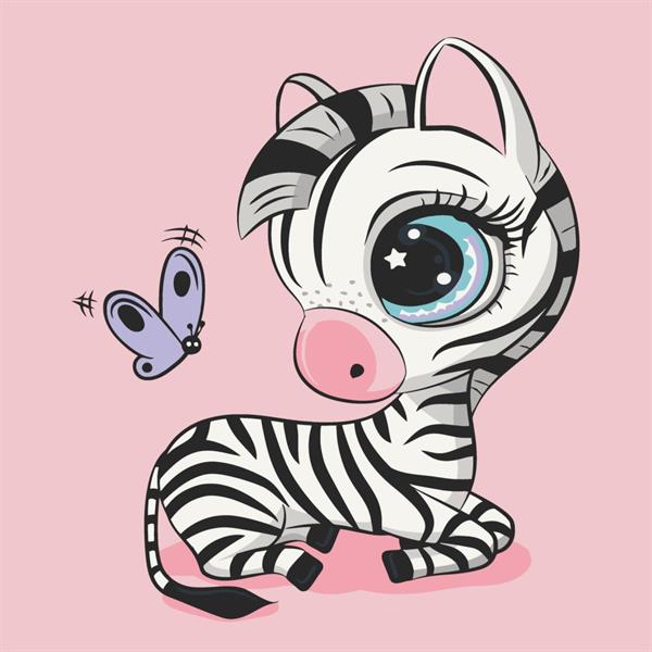 Картина за номерами ArtCraft Зебра 30х30 см (15085-AC)