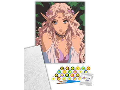 Картина за номерами ArtCraft Ельфійська принцеса 40х50 см (16131-AC)