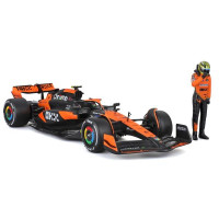 Автомодель з фігуркою - MCLAREN MCL38 (1:24) (18-28040) Автомодель з фігуркою - MCLAREN MCL38 (1:24) (18-28040)
