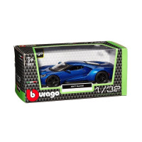 Автомодель Bburago Ford Gt 1:32 синій (18-43043) Автомодель Bburago Ford Gt 1:32 синій (18-43043)