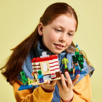 Конструктор LEGO Minecraft Будинок з вибухівки в джунглях 287 деталей (21275)