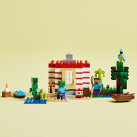 Конструктор LEGO Minecraft Будинок з вибухівки в джунглях 287 деталей (21275)