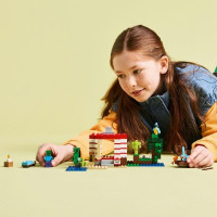 Конструктор LEGO Minecraft Будинок з вибухівки в джунглях 287 деталей (21275)