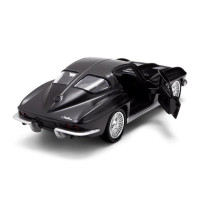 Автомодель - CHEVROLET CORVETTE SPLIT WINDOW 1963 (матовий чорний)