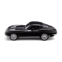 Автомодель - CHEVROLET CORVETTE SPLIT WINDOW 1963 (матовий чорний)