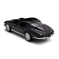 Автомодель - CHEVROLET CORVETTE SPLIT WINDOW 1963 (матовий чорний)