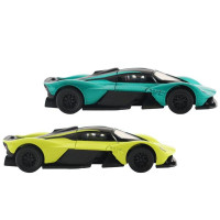 Автомодель - ASTON MARTIN VALKYRIE 2024 (зелений жовтий)