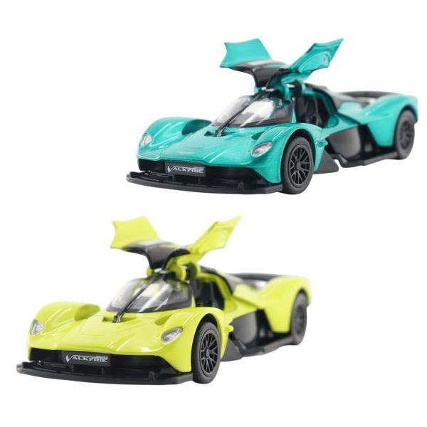 Автомодель - ASTON MARTIN VALKYRIE 2024 (зелений жовтий)