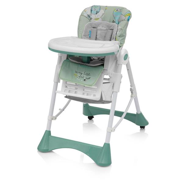 Стільчик для годування Baby Design Pepe New green (292026) Стільчик для годування Baby Design Pepe New green (292026)