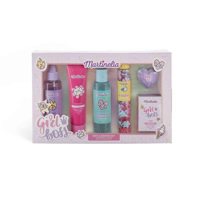 Дитячий набір для ванни та душу Martinelia Супердівчинка (31115) Дитячий набір для ванни та душу Martinelia Супердівчинка (31115)