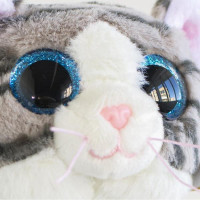 Дитяча іграшка м’яконабивна TY BEANIE BELLIES 40539 Кішка "MITZI"