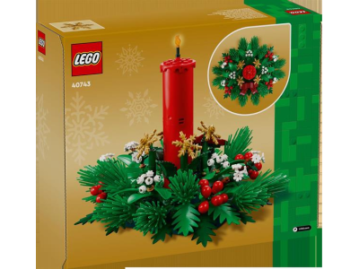 Конструктор LEGO Seasons and Occasion Декор для різдвяного столу (40743)