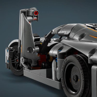 Конструктор LEGO Technic Koenigsegg Jesko Absolut сірий гіперкар 801 деталь (42173)