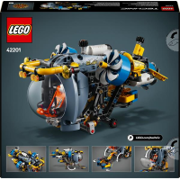 Конструктор LEGO Technic Глибоководний дослідницький підводний човен 413 деталей (42201)