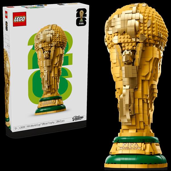Конструктор LEGO® Editions Офіційний трофей чемпіонату світу з футболу FIFA 2842 деталі (43020) Конструктор LEGO® Editions Офіційний трофей чемпіонату світу з футболу FIFA 2842 деталі (43020)