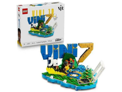 Конструктор LEGO® Editions Вінісіус Жуніор — найкращі моменти футбольних матчів, 510 деталей (43027)