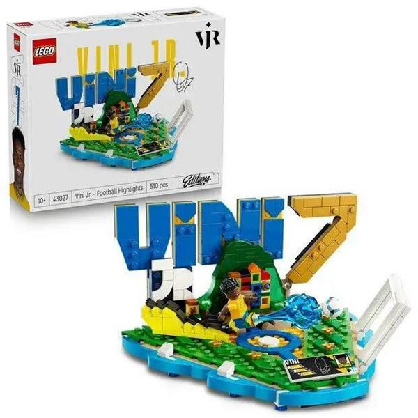 Конструктор LEGO® Editions Вінісіус Жуніор — найкращі моменти футбольних матчів, 510 деталей (43027) Конструктор LEGO® Editions Вінісіус Жуніор — найкращі моменти футбольних матчів, 510 деталей (43027)