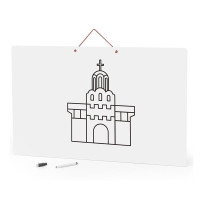 Магнітний пазл Viga Toys Карта світу з маркерною дошкою українською (44508)