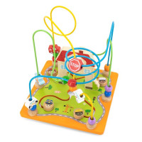 Бізікуб дерев'яний Viga Toys 5 в 1 (44591) Бізікуб дерев'яний Viga Toys 5 в 1 (44591)
