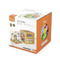 Бізікуб дерев'яний Viga Toys 5 в 1 (44591) Бізікуб дерев'яний Viga Toys 5 в 1 (44591)