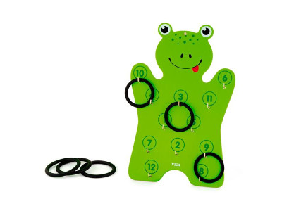 Ігровий набір Viga Toys Жабеня з кільцями (50661)