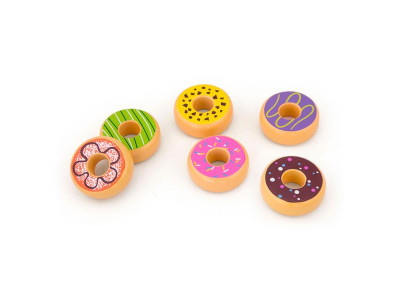 Іграшкові продукти Viga Toys Дерев'яні пончики (51604) Іграшкові продукти Viga Toys Дерев'яні пончики (51604)