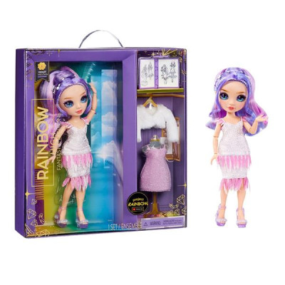 Лялька Rainbow High Fantastic Fashion Віолетта 28 см з аксесуарами (587385) Лялька Rainbow High Fantastic Fashion Віолетта 28 см з аксесуарами (587385)