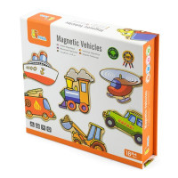 Набір магнітів Viga Toys Транспорт 20 шт. (58924)
