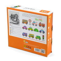 Деревяна шнурівка Viga Toys Автотранспорт (59851)
