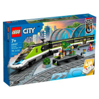Конструктор LEGO City Trains Пасажирський поїзд-експрес з пультом 764 деталі (60337)