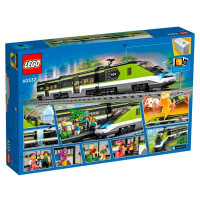 Конструктор LEGO City Trains Пасажирський поїзд-експрес з пультом 764 деталі (60337)
