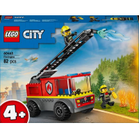 Конструктор LEGO City Пожежна машина з драбиною 82 деталі (60463)