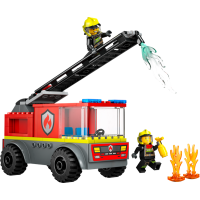 Конструктор LEGO City Пожежна машина з драбиною 82 деталі (60463)