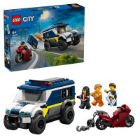 Конструктор LEGO City Поліцейський фургон для перевезення в'язнів 198 Деталей (60479)