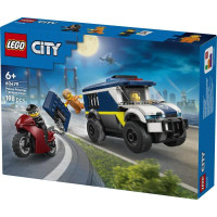 Конструктор LEGO City Поліцейський фургон для перевезення в'язнів 198 Деталей (60479)
