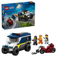 Конструктор LEGO City Поліцейський фургон для перевезення в'язнів 198 Деталей (60479)