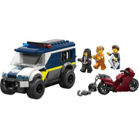 Конструктор LEGO City Поліцейський фургон для перевезення в'язнів 198 Деталей (60479)