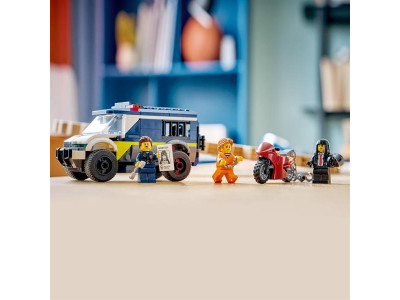 Конструктор LEGO City Поліцейський фургон для перевезення в'язнів 198 Деталей (60479)