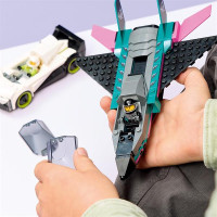 Конструктор LEGO City Реактивний літак проти автомобіля 259 Деталей (60489)