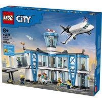 Конструктор LEGO City Аеропорт із літаком 887 Деталей ( 60502 )
