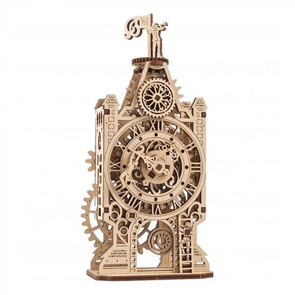 Дерев'яний механічний 3D конструктор Ugears Стара годинникова вежа (70169) Дерев'яний механічний 3D конструктор Ugears Стара годинникова вежа (70169)